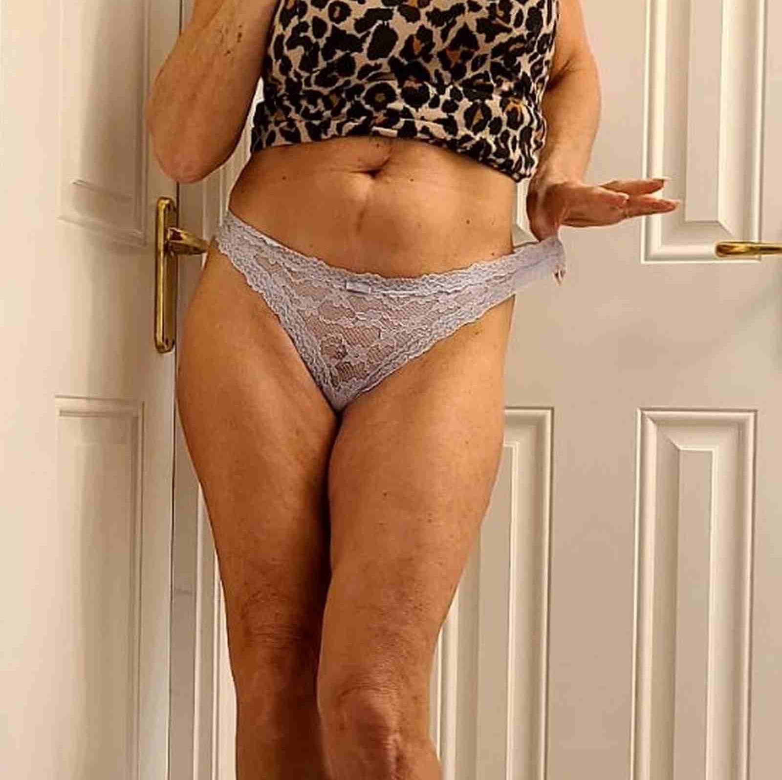 Lace Purple Panties Worn for you to enjoy x